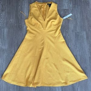 Maggy London Mustard Dress